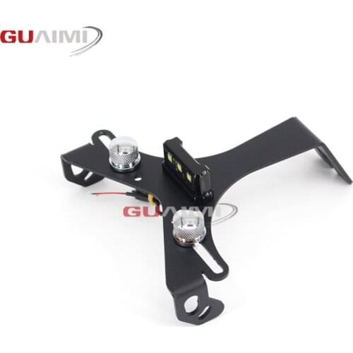 For Ducati 848 1098 1198 2008 2009 2010 2011 License Plate Holder LED Light Motorcycle Tail Tidy Fender Eliminator