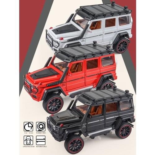 Kids Toy New Arriavl Big G500 4x4 Off-Road SUV 1:22 Alloy Car Model Simulation Exquisite Diecasts Toy Vehicles Gift For Children