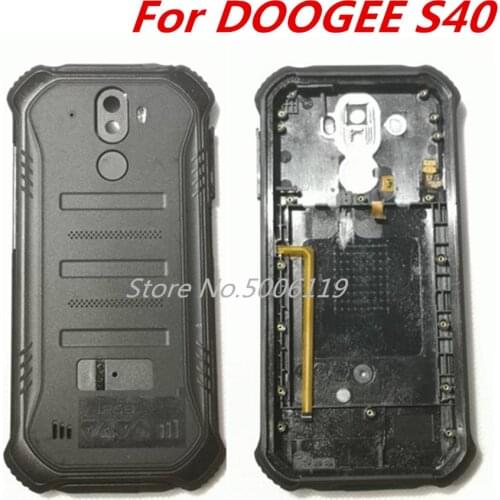 Repair Tools+New Original For DOOGEE S40 IP68 5.5'' Cell Phone Back Battery Cover Housings Dock Durable Case