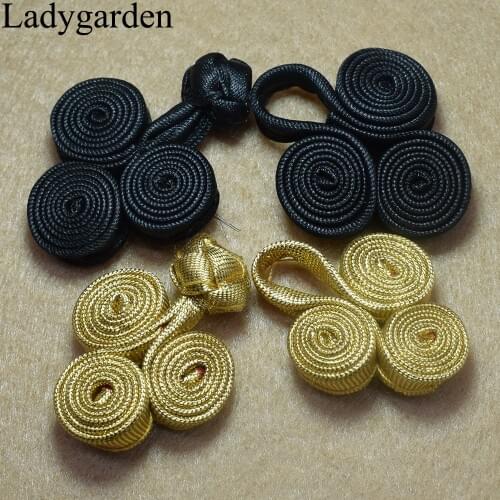 Chinese Frog Button Traditional Cheongsam Knot Button Dress Decorative Buttons Chinese Frog Buttons Wedding Card Invitation DIY