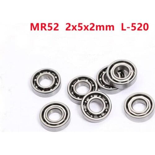 682ZZ MR52 2x5x2.3mm 2x5x2mm 2x5x1.5mm Full ball deep groove ball bearings toy bearing