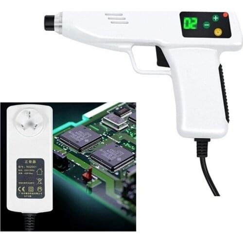 Best 4 Level 10 Heads Adjustable Chiropractic tools Electric Correction Gun Massager