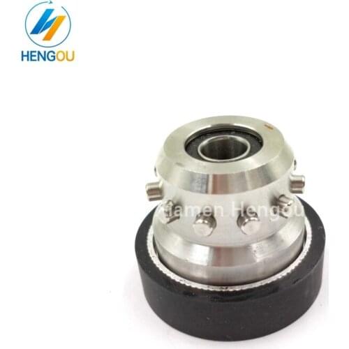 Suction wheel Pulley F4.614.555 F4.614.556S shaft driving roller cpl XL75 CD74 CD102 CX102 XL105 XL106 printing machine parts