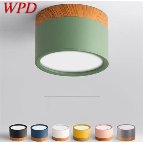 WPD Modern LED Ceiling Light Aluminum Down Light Macaron Creative Decorative For Home Living Room Bedroom Balcony Corridor