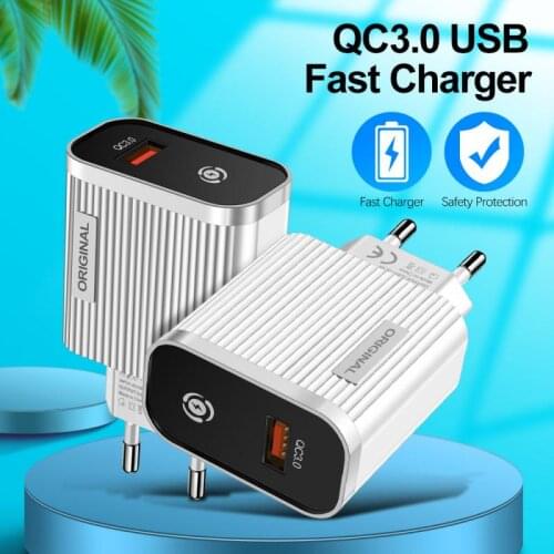 Usb Fast Charger Quick Charge 3.0 4.0 Universal Wall Mobile Phone Tablet Chargers For Iphone 12 Samsung Huawei Charging Charger