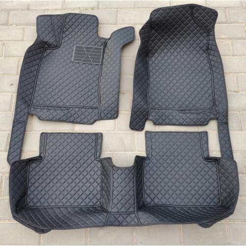 Waterproof Anti-dirty Leather car floor mats for all Cars Volkswage Lamando Multivan T5 kоврики для авто