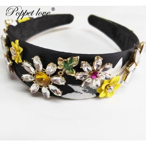 High Quality Shiny Clear Crystal Bridal Wedding Accessories Women Beads Rhinestone Leaf Tiaras Crown for Women