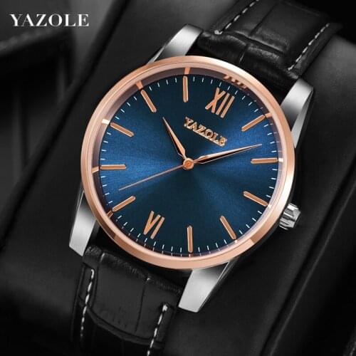 YAZOLE 2021 Fashion New Luxury Business Men Watch Simple Nail Dial Waterproof Quartz Wristwatch Gifts for Male Relogio Masculino