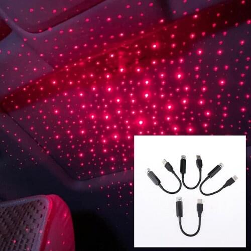 Star Light Usb Lamp Star Light Car Starry Sky Decoration Star Ceiling Projection Lamp Laser Interior