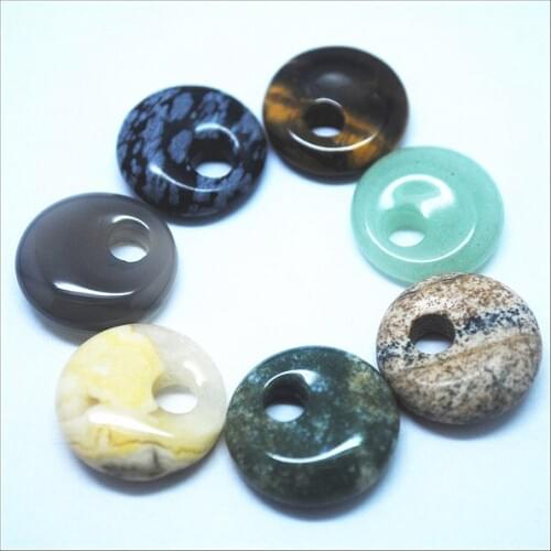 10pcs nature gem stone top semi precious stone collections size 18mm top fashion diy jewelry beads findings and components