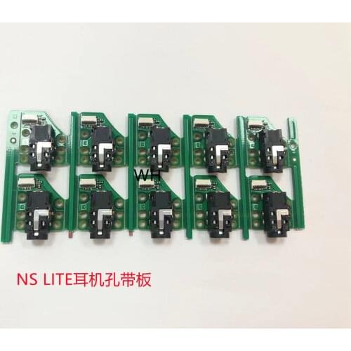 10pcs PCB Earphone Board Connector For NS Switch Lite Game Card Slot For Switch Lite Console