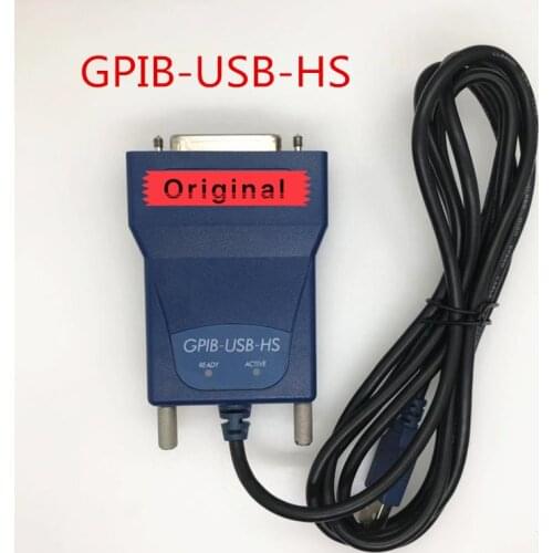 100% Novo e original NI GPIB-USB-HS interface IEEE488 GPIB USB HS GPIB cabo 1 pc