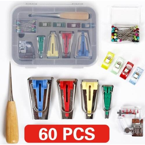 INNE Sewing Accessories Seam Tools Supplies Accessory Seams Instruments Set 4size 6mm 12mm 18mm 25mm Quilting Hemming Tape Maker