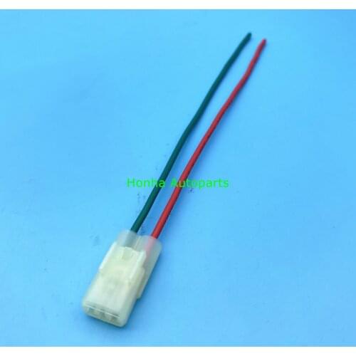 Free Shipping 20/50/100pcs 2 Pin 2.2mm female Auto Motorcycle Electronic Wiring Connector wire harness 6187-2804 DJ7025F-2.2-21