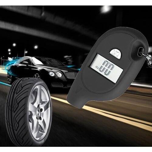 Keychain LCD Digital Tire Tyre Air Pressure Gauge For Car Auto Motorcycle Tyre Meter Tester Tool For Auto Car Motorcycle