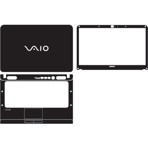 Laptop Carbon fiber Vinyl Skin Sticker Cover For SONY VPCCA VPCCA2S0E VPCCA2Z0E/L VPCCA25FX/B VPCCA17FL VPCCA3S1E 14"