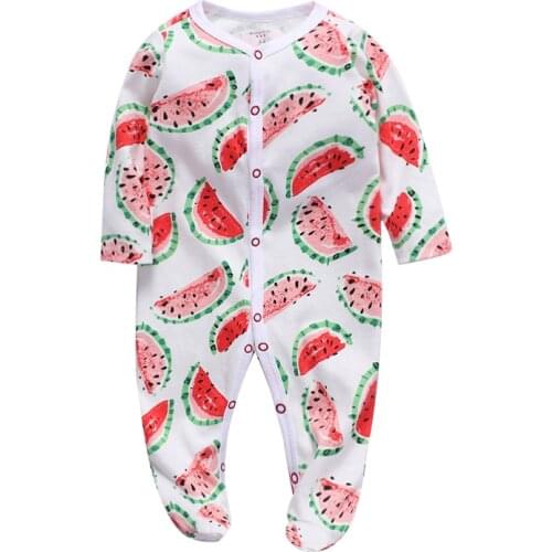 Baby Rompers Long Sleeved Girls clothes Cotton Comfortable Baby Boy Pajamas Kid Jumpsuit Newborn Overalls girl Clothing