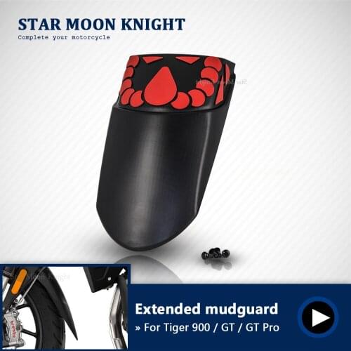 Tiger 900 Motorcycle Front Fender Mudguard Extender Extension Refit For Triumph Tiger 900 GT Tiger900 TIGER 900 GT Pro From 2020