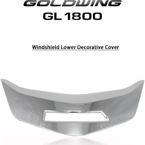 Motorcycle electroplating fairing head cover front windshield lower trim cover For HONDA Golden Wing GL1800 GL 1800 F6B 18-20