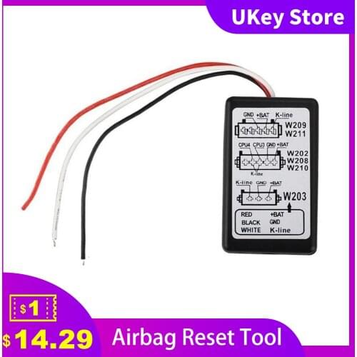 MB ESL Emulator Auto Airbag Reset Tool For Mercedes For Benz W202 W208 W210 W203 W208 W211 639 Testing or Changing Damaged ESL