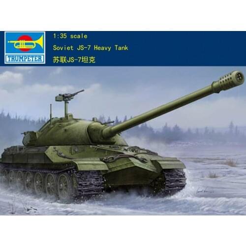 Trumpeter model 05586 1/35 Soviet JS-7 Heavy Tank Object 206 plastic model kit