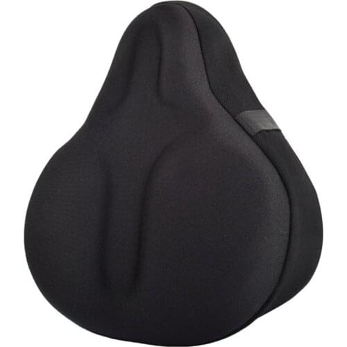 Electric Bicycle Saddle Seat Soft Thickened Electric Bike Gel Pad Cushion Cover Shockproof Bicycle Saddle Cycling Spare Parts