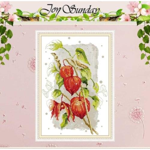 Cherry blossom flower patterns counted Cross Stitch 11CT 14CT Cross Stitch Sets Chinese Cross-stitch Kits Embroidery Needlework