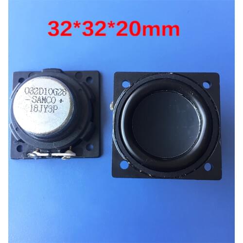 New multimedia sound speaker 32*32*20mm thickness 20mm Loudspeaker