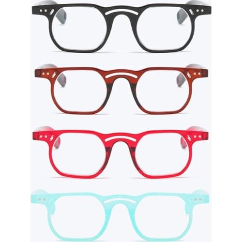 Anti Blue Light Reading Glasses Women Fashion Fake Frame Transparent Eyewear Men Comfortable Presbyopic Glasses Fast Shipping