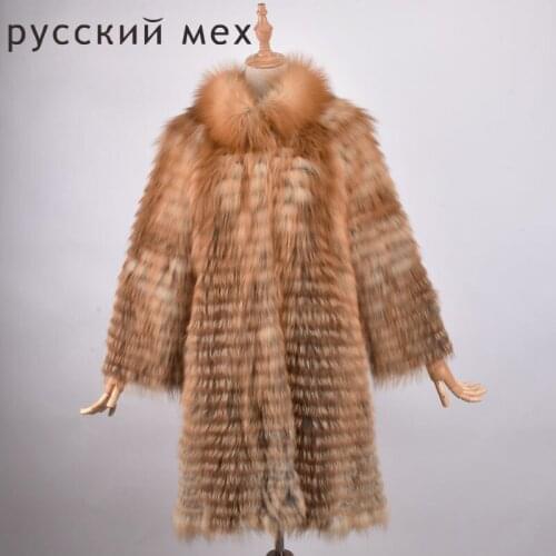 PYCCKNN MEX Fox Fur Coats