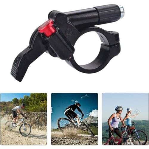 MTB Lockout Wire Control Lever Mountain Bike Speed Front Fork Controller Change Switch Button Bicycle Lock Lever Fittings