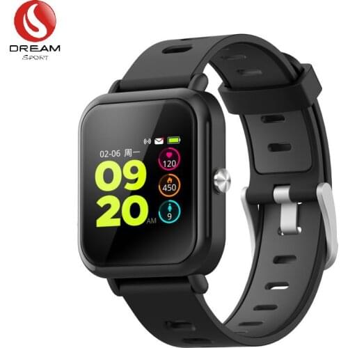 2020 Smart Watch Women Gril Heart Rate Monitor Call Reminder Smartwatches For Android IOS DW-304 BLACK Smart Wrist DREAMSPORT