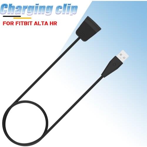USB Replacement Safety Fast Charging Clip Adapter Portable Power Charger Data Cable For Fitbit ALTA HR Smart Watch Accessories