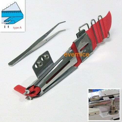 Top Clean Bottom Raw Type A Binder for Industrial COVERSTITCH SEWING MACHINE