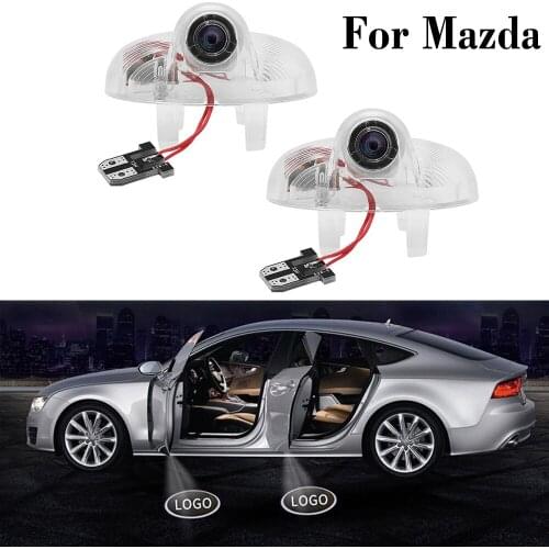 For Mazda 6 8 A8 CX-9 RX-8 Ruiyi MPV Atenza Led Car Door Logo Laser Light Auto Emblem Project Welcome Lamp Courtesy Shadow Luces