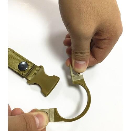 Outdoor Sports Goods EDC Fast Water Bottle Buckle Beverage Bottle Buckle Bottle Hanging Mineral Water Bottle Carabiner Buckle