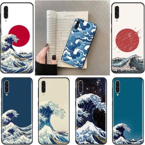Waves Phone Case For Samsung Galaxy J2 J4 J5 J6 J7 J8 2016 2017 2018 Prime Pro plus Neo duo