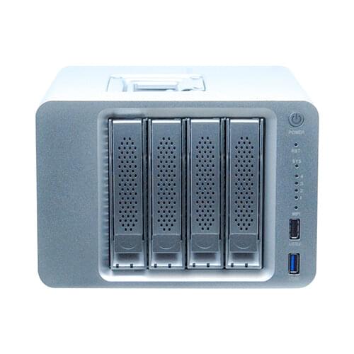High quality 4 bays MINI-ITX NAS clouds server chassis J1900 Nas server case