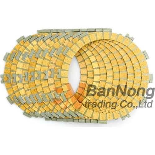 10 pcs Motorcycle Clutch Friction Plate For SUZUKI GSX R1000 GSX S1000A GSX-S1000FA For YAMAHA YZF-R1 YZF-R1M YZF-R1S