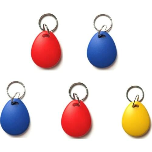 1000pcs/Lot 125Khz Proximity RFID EM4305 T5577 Smart Card Read and Rewriteable Token Tag Keyfobs Keychains Access Control