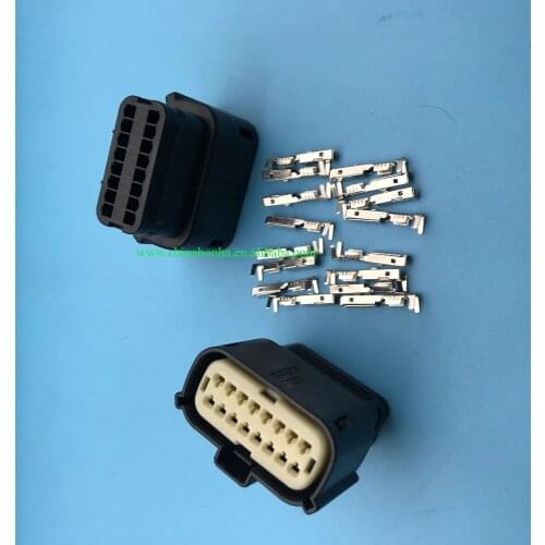 16 pin Auto wiring harness cable connector 33472-1606 electric plug 33472-1740