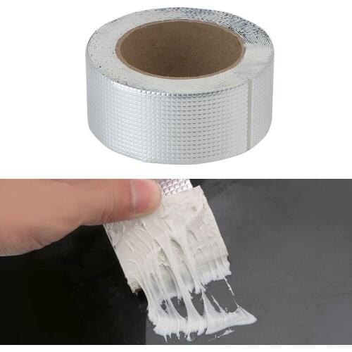 5M Thicken Butyl Tape Home Renovation Tools Thicken Super Repair Crack Aluminum Foil Adhesive Tape Waterproof Duct Tape