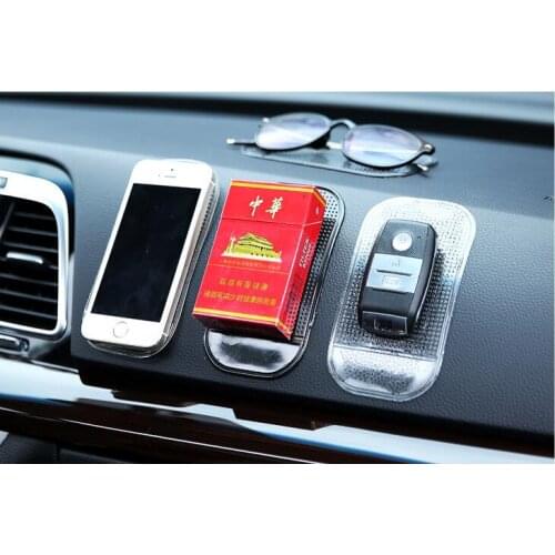 5pcs/lot Automobiles Interior Accessories for Mobile Phone mp3mp4 Pad GPS Anti Slip Car Sticky Anti-Slip Mat Storage Box LF 257