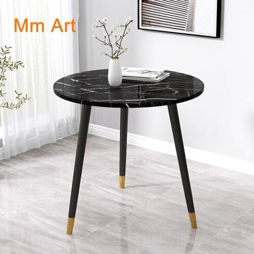 Tea Table Living Room Home Small Apartment Simple Modern Side Table Creative and Slightly Luxury Small Coffee Table