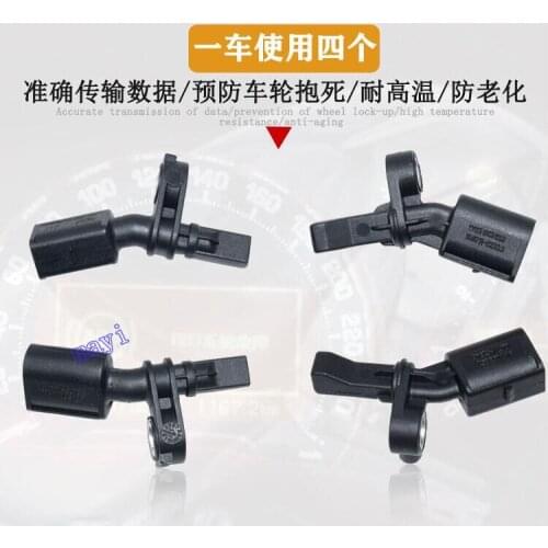 4pcs WHT 003 860 WHT 003 861 WHT 003 862 WHT 003 863 ABS Wheel Speed Sensor For AUDI A2 VW VOLKSWAGEN Polo 6R 9N