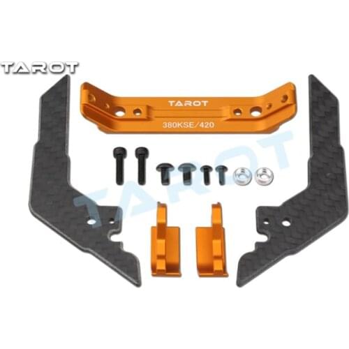 Tarot Helicopter Parts 380 420 Metal Landing Gear Set TL380A13 Orange / TL380A14 Silver