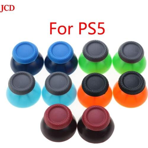 JCD 50pcs Analógica 3d Polegar Varas Joystick Polegar Cogumelo Boné Para Sony Playstation 5 PS5
