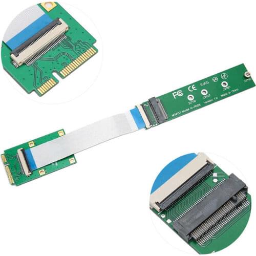 Adapter Card MINI PCIE to NVMe M.2 NGFF SSD Converter for 2230/2242/2260/2280 M.2 PC Computer Module Hardware