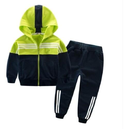 Kids Clothing Sets 2pcs Baby Sport Clothes Girls&Boys Sports Set Boy Teenagers Sport Suit School Kids Suit Sets Boys Jackets