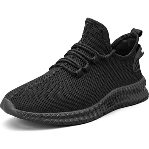 Lightweight Men Sneakers Men Casual Shoes Breathable Mesh Jogging Shoes 2020 Summer Comfortable Walking Sneakers Big Size 39-47